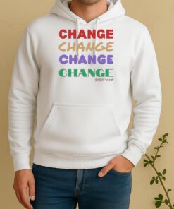 Official Change Repeat With Colors Unisex Hoodie