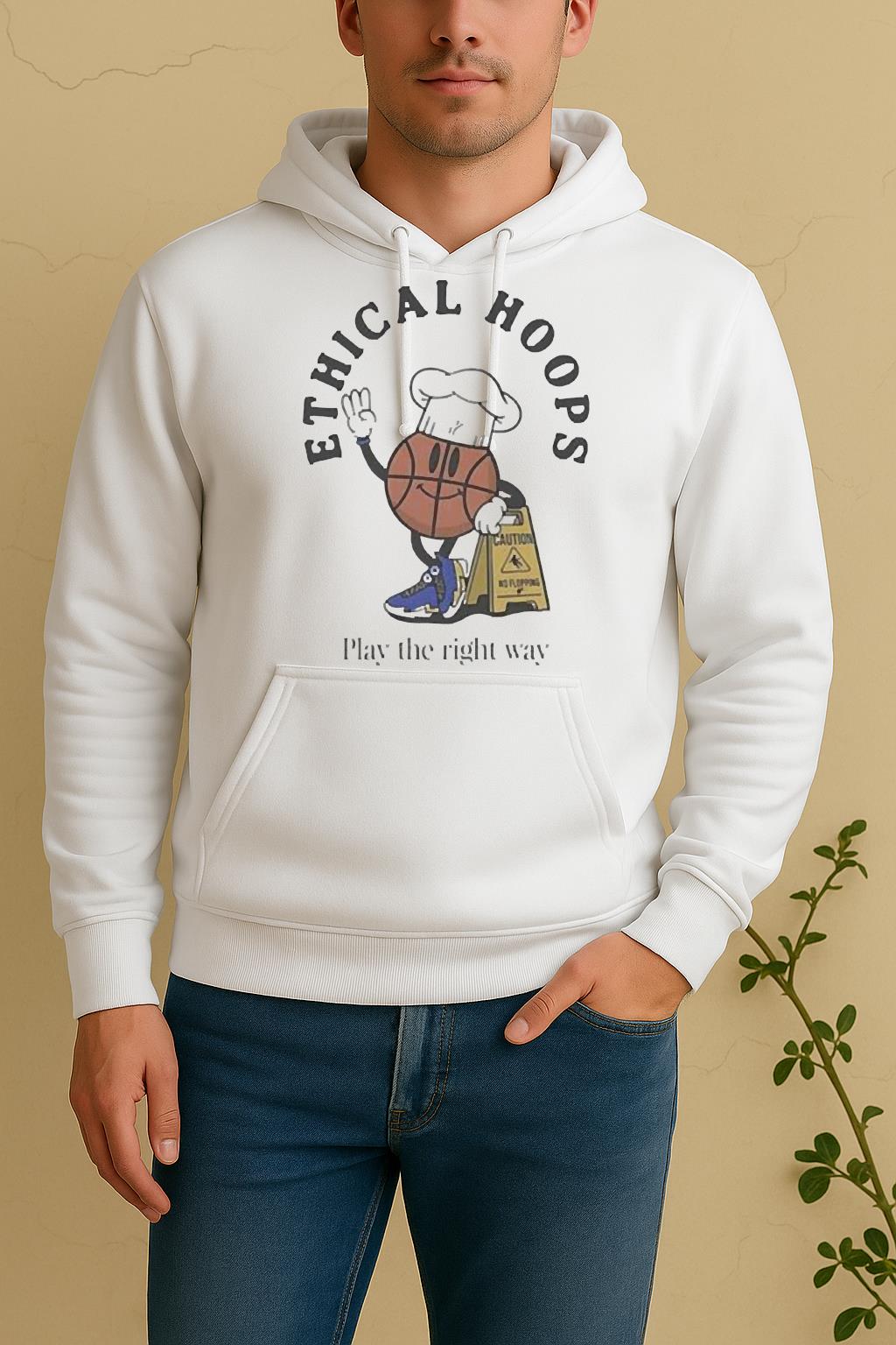 Official Ethical Hoops Play The Right Way Unisex Hoodie