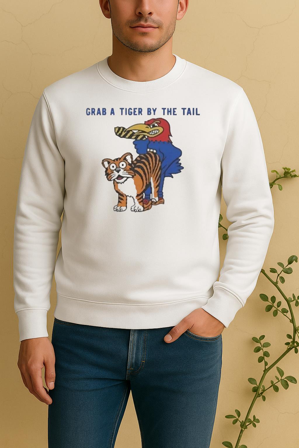 Official Grab A Tiger By The Tail Sweater