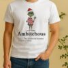 Official Grinch Middle Finger Ambitchous The Desire To Become A Better Bitch Santa Christmas Shirt