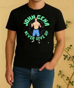 Official Homage Royal John Cena Never Give Up Wwe 2025 Shirt