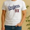 Official Los Angeles Dodgers Nike 9X Champs Shirt