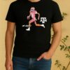 Official Marcel Reed Superstar Pose Running Texas Am Aggies Shirt