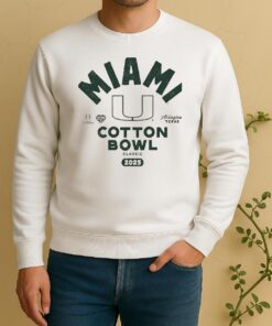 Official Miami Hurricanes College Football Playoff 2026 Cotton Bowl Sweater
