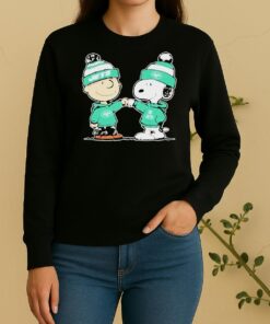 Official New York Jets Snoopy And Charlie Brown Best Friends HoodieSweater