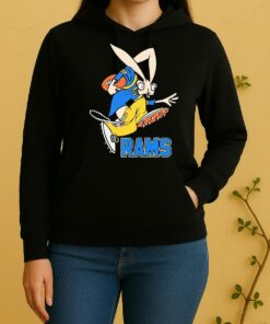 Official Nfl Los Angeles Rams Loserkids Bunny Blink 182 Unisex Hoodie