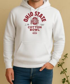 Official Ohio State Buckeyes 2026 Cotton Bowl Bound Unisex Hoodie