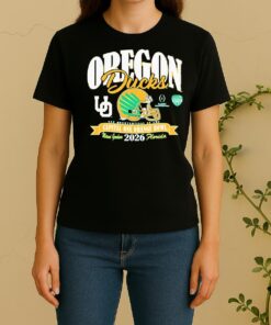 Official Oregon Ducks College Football Playoff 2026 Orange Bowl Women Shirt