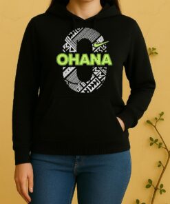 Official Oregon Ducks Ohana 2025 Nike Logo Unisex Hoodie