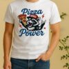 Official Raccoon Pizza Power Usa America Red Hat Graphic Shirt