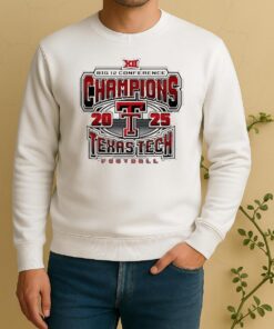 Official Texas Tech Red Raiders 2025 2026 Big 12 Champs Grid Iron Sweater