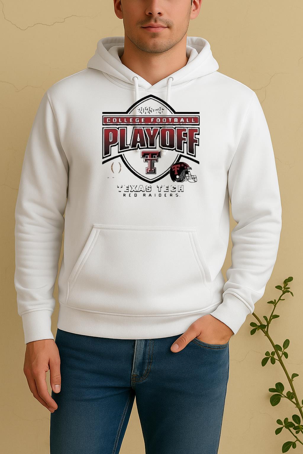 Official Texas Tech Red Raiders 2025 2026 Cfp Stadium Walk Unisex Hoodie