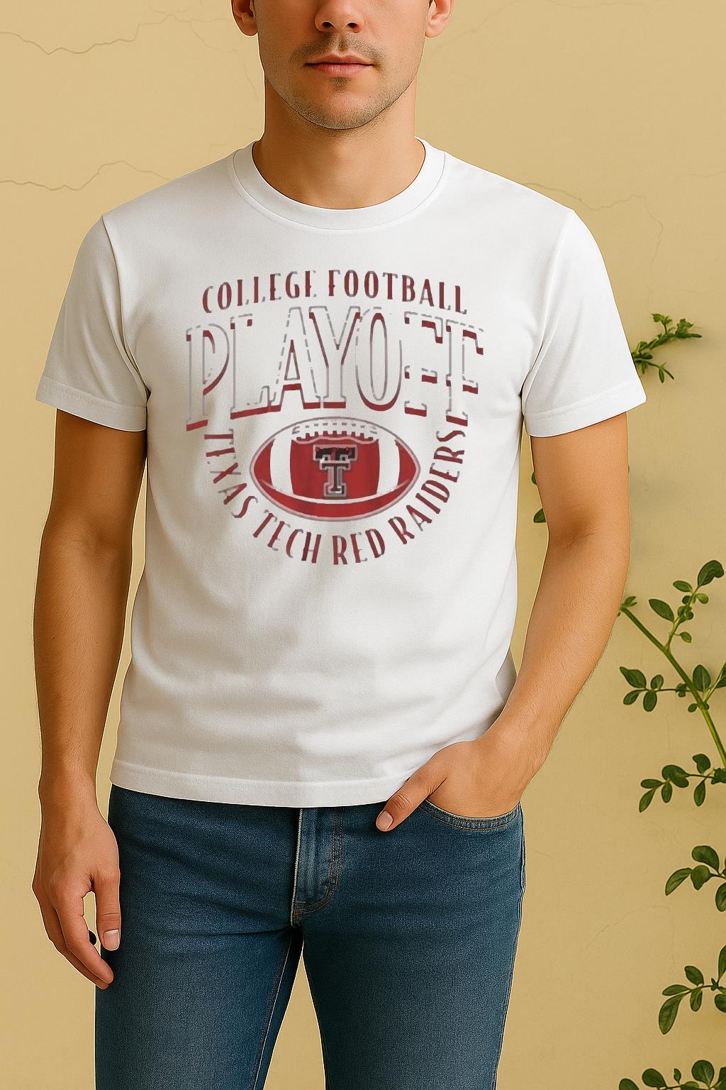 Official Texas Tech Red Raiders 2025 Cfb Playoff Curve Shirt