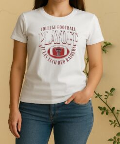 Official Texas Tech Red Raiders 2025 Cfb Playoff Curve Women Shirt