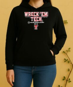 Official Texas Tech Red Raiders 2025 Cfb Playoff Unisex Hoodie
