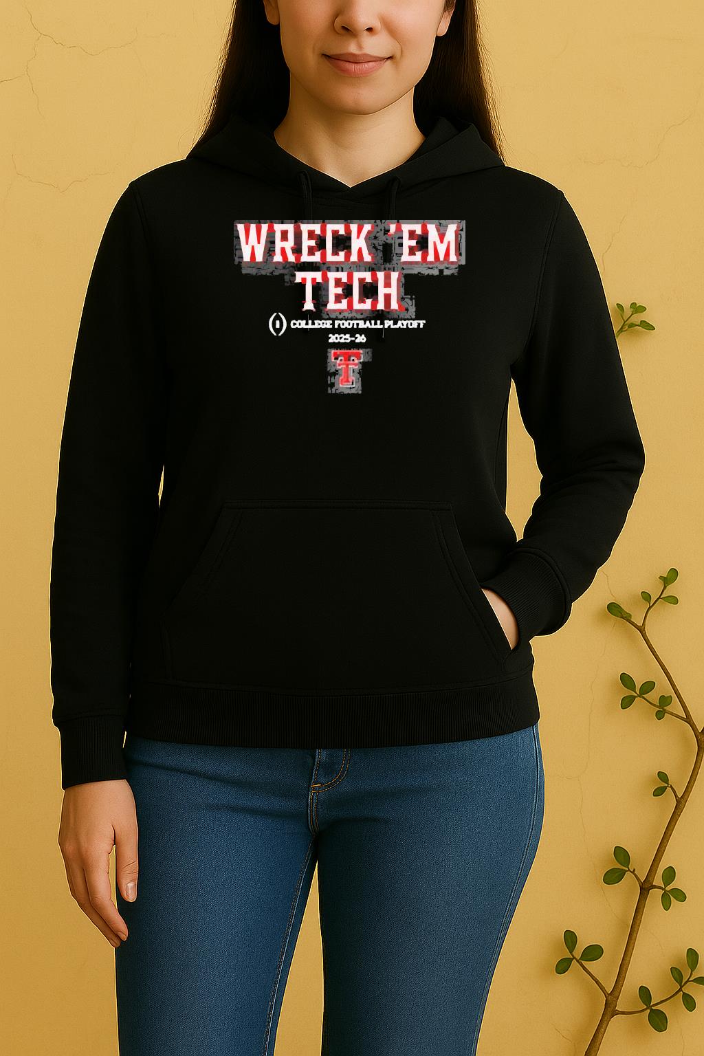 Official Texas Tech Red Raiders 2025 Cfb Playoff Unisex Hoodie