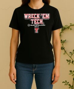 Official Texas Tech Red Raiders 2025 Cfb Playoff Women Shirt