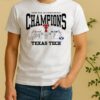 Official Texas Tech Red Raiders Vs Byu Cougars 2025 Big 12 Conference Champions Shirt
