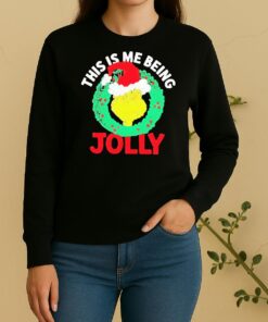 Official The Grinch This Is Me Being Jolly Christmas Sweater