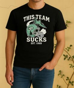 Official This Team Sucks New York Jets Nfl Football 2025 Shirt