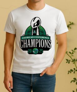 Official Tulane Green Wave 2025 American Conference Champions New Logo Shirt