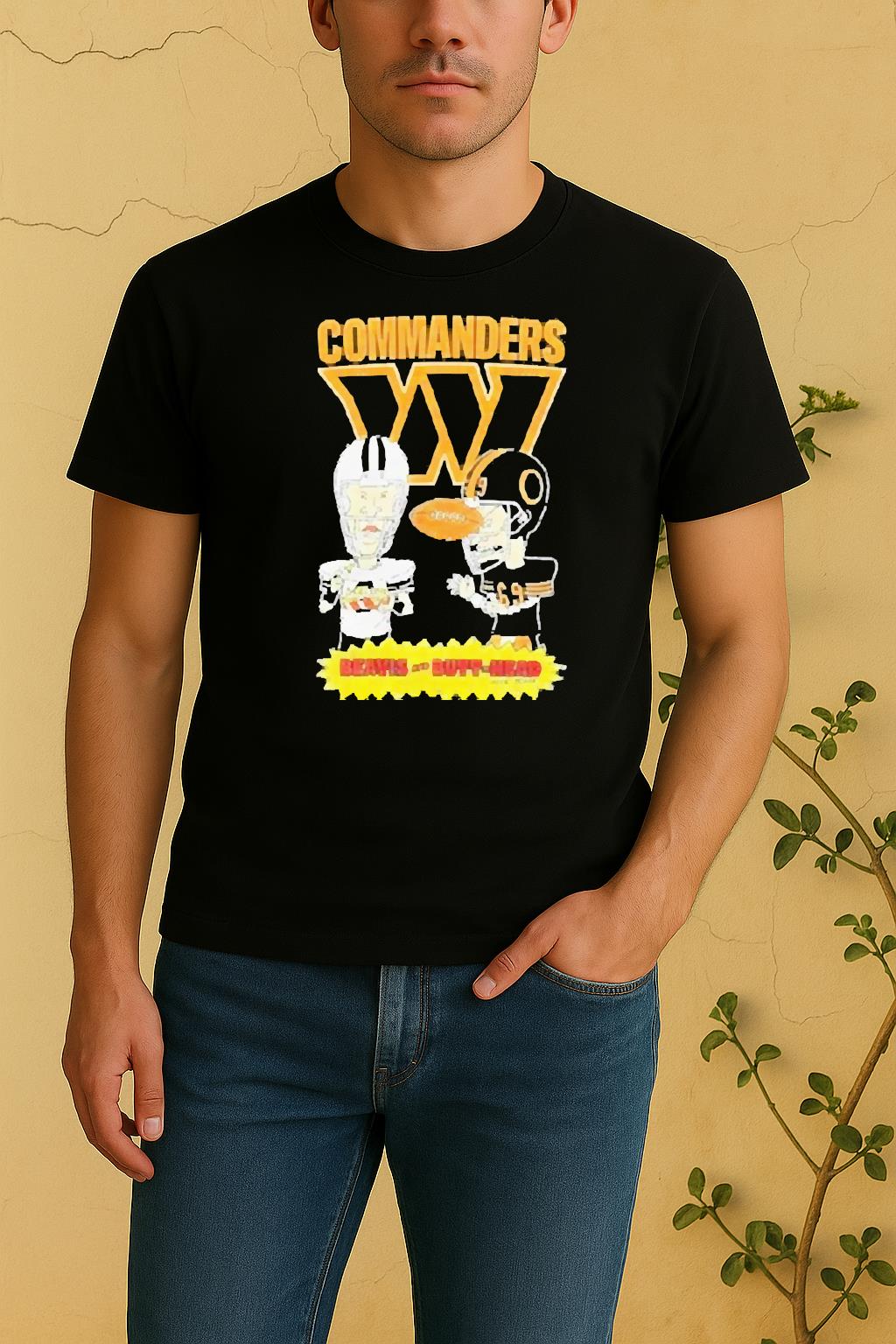Official Washington Commanders Beavis And Butt Head 2025 Shirt