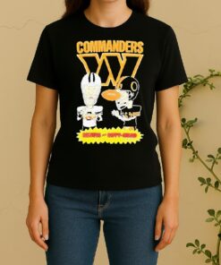 Official Washington Commanders Beavis And Butt Head 2025 Women Shirt