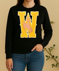 Official Wyoming Cowboys Wrestling Champion Brown Icon Logo Sweater