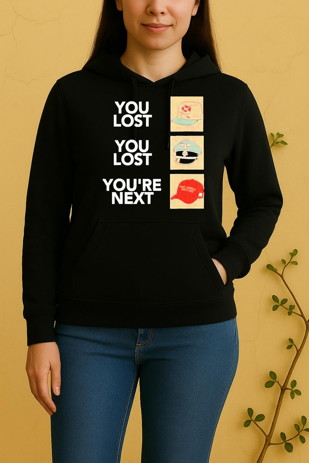 Official You Lost You Lost Youre NexsUnisex Hoodie