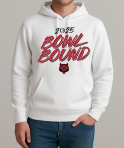 Officials Arkansas State Red Wolves 2025 Bowl Season Bound Premium Unisexhoodie