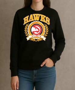 Officials Atlanta Hawks National Basketball Association Crest sweater