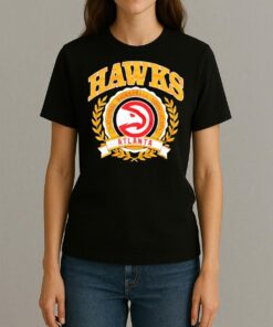 Officials Atlanta Hawks National Basketball Association Crest Womentee