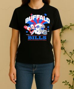 Officials Buffalo Bills Disney Mickey Football Women Shirt