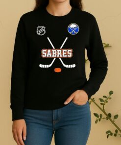 Officials Buffalo Sabres X Motorcyles Harley Davidson Skeleton Double Sided Graphic Sweater