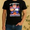 Officials Charlie Brown Fist Bump Snoopy 106Th Anniversary 1920 2026 Chicago Bears Thank You For The Memories Skyline Shirt