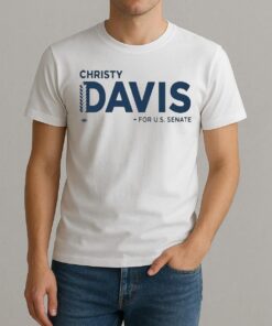 Officials Christy Davis For Us Senate Logo Premium Shirt