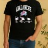 Officials Colorado Avalanche X Peanuts Snoopy Built Different Hockey Double Sided Graphic Shirt