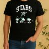 Officials Dallas Stars X Peanuts Snoopy Victory Rising Hockey Double Sided Graphic Shirt
