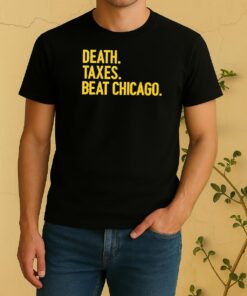 Officials Death Taxes Beat Chicago Shirt