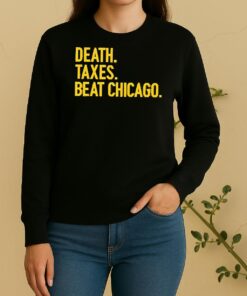 Officials Death Taxes Beat Chicago Sweater