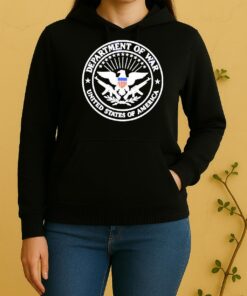 Officials Department Of War United States Of America Logo Unisex Hoodie
