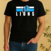 Officials Eminem X Detroit Lions Signature Logo Double Sided Graphic Shirt