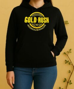 Officials Gold Rush Keep Goldfish Alive Logo Unisex Hoodie