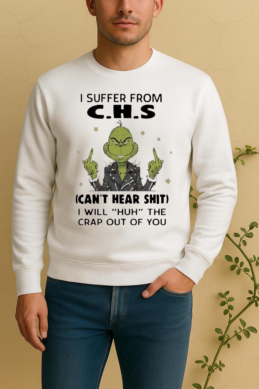 Officials Grinch Suffer From C H Sweater
