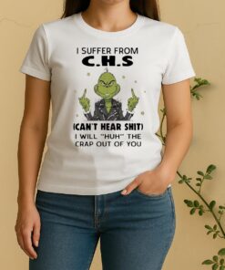 Officials Grinch Suffer From C H Women Shirt