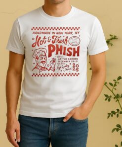 Officials Hot Fresh Phish Handmade In New York Ny Live At The Garden December 28Th Shirt