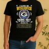 Officials I Live In Wisconsin And On Game Day My Heart And Soul Belongs To Green Bay Packers 2025 Shirt