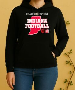 Officials Indiana Hoosiers 2025 26 College Football Playoff Seed 3 Unisex Hoodie