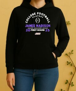 Officials James Madison Dukes Cfp First Round 2025 Unisex Hoodie