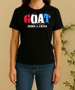 Officials John Cena Goat Thank You Cena 2025 Final Match Graphic Double Sided Graphic Women Shirt